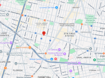 VENTA DEPARTAMENTO JOSÉ MARÍA RICO 509, DEL VALLE SUR 118 M2