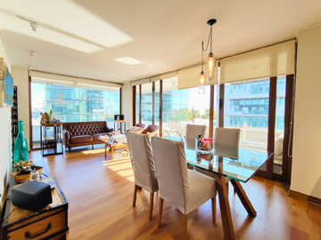 Depto 3D-2B-2E-1Bo en Venta Condominio El Parque 100, Vitacura. Vive la experiencia de un hogar superior.