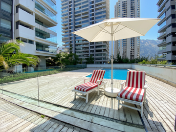 Depto 3D-2B-2E-1Bo en Venta Condominio El Parque 100, Vitacura. Vive la experiencia de un hogar superior.