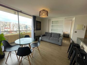 Depto Amoblado 2D+2B en Arriendo | Plan Poniente de Viña del Mar | Excelente Ubicación