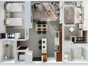 Estrena departamento 2 recámaras en la mejor ubicación en Grand Tower Polanco