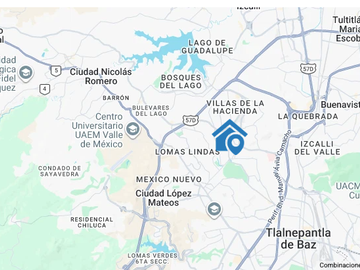 CASA EN LOMAS DE LA HACIENDA, LOPEZ MATEOS