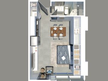 Departamento en Lago Neuchatel 0