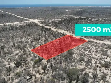 Terreno en venta en Agua Blanca, Baja California Sur, cerca de la playa