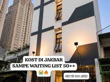 JUAL KOST 31 KAMAR DI JAKBAR SIAP CUAN TIAP HARI