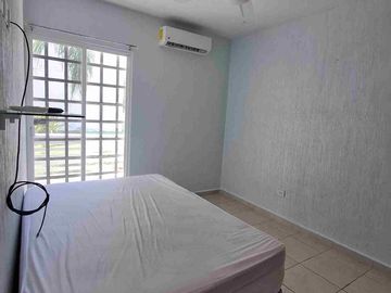 RENTO DEPARTAMENTO AMUEBLADO EN PRIVADA CON ALBERCA Y VIGILANCIA
