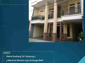 Dijual rumah megah perumahan pondok maharta pondok aren Tangerang selatan
