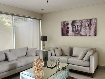 RENTO HERMOSA CASA AMUEBLADA FRACC MAYORAZGO $23,000.00 INC. MTTO. LISTA PARA ENTREGA INMEDIATA