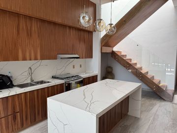 Departamento en renta en Vista Hermosa, con alberca y área social, acabados de diseño