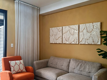 Exquisite 60sqm 1BR with Balcony & Ayala Views at The Alcoves For Rent— PHP 70k/ month