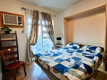 Exquisite 60sqm 1BR with Balcony & Ayala Views at The Alcoves For Rent— PHP 70k/ month