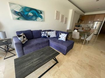 DEPARTAMENTO EN RENTA EN MAZATLÁN 2 RECÁMARAS CERCA DE PLAYA EN MARINA PLATINO PLUS