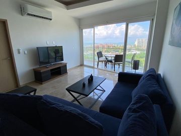 DEPARTAMENTO EN RENTA EN MAZATLÁN 2 RECÁMARAS CERCA DE PLAYA EN MARINA PLATINO PLUS