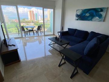 DEPARTAMENTO EN RENTA EN MAZATLÁN 2 RECÁMARAS CERCA DE PLAYA EN MARINA PLATINO PLUS