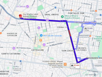 Departamento en Venta en Parque San Andrés Coyoacán Ciudad De México