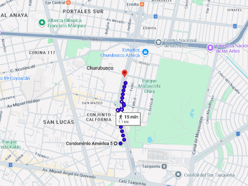 Departamento en Venta en Parque San Andrés Coyoacán Ciudad De México