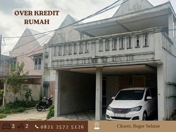 Rumah Over Kredit 2LT 89JT dkt Stasiun KRL di Perum Shafa Townhouse Bogor