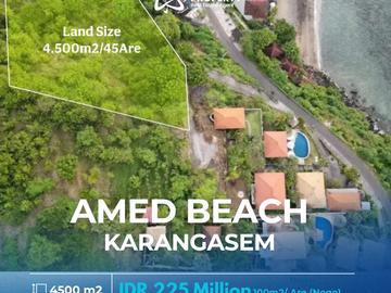RARE SUNSET POINT — EXCLUSIVE LAND FOR SALE — AMED, KARANGASEM