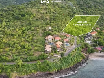 RARE SUNSET POINT — EXCLUSIVE LAND FOR SALE — AMED, KARANGASEM