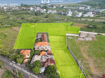 PREMIUM LAND FOR LEASE — PADANG GALAK BEACH, SANUR
