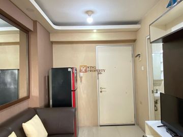 2BR Modern Classic Warm Wood Green Bay Pluit 38m² – City View, Selangkah ke Baywalk Mall