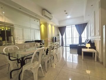 Sewa Apartemen Luas 135 M² 3Br Taman Anggrek Residences, Jakarta Barat, Fasilitas Lengkap, Furnish Lengkap, Lokasi Strategis, Dekat Mall Taman Anggrek