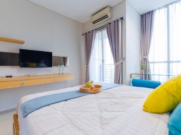 Sewa Murah & Lokasi Dekat Senayan! Apartment GP Plaza Studio, Full Furnished, Lokasi Strategis Jakarta Barat (Binus, Grogol, Slipi, & Senayan)