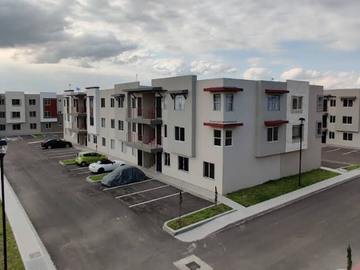 Departamento de recuperación bancaria a la venta en Santa María Ajoloapan, Estado de México.