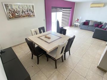 CASA AMUEBLADA RENTA, 3 REC CERCA DE PLAYA COTO PRIVADO