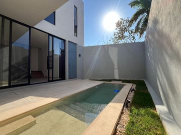 CASA NUEVA DE 3 RECÁMARAS EN BENITO JUAREZ NORTE, MÉRIDA