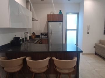 Amplio departamento en renta en el centro de playa del carmen