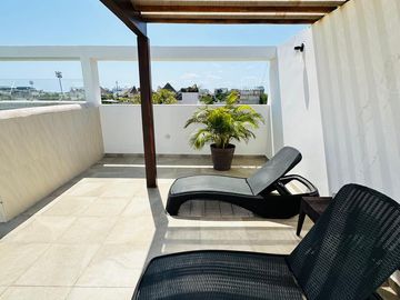Amplio departamento en renta en el centro de playa del carmen