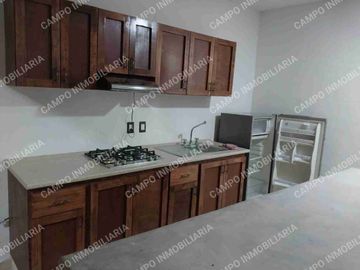 RENTA DEPTO TIPO LOFT EN COL. DEL EMPLEADO| 1 BAÑO| CON COCINA EQUIPADA Y BARRA DE COMEDOR.