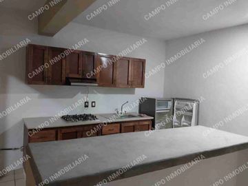 RENTA DEPTO TIPO LOFT EN COL. DEL EMPLEADO| 1 BAÑO| CON COCINA EQUIPADA Y BARRA DE COMEDOR.