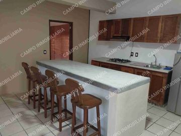 RENTA DEPTO TIPO LOFT EN COL. DEL EMPLEADO| 1 BAÑO| CON COCINA EQUIPADA Y BARRA DE COMEDOR.