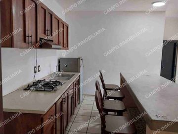RENTA DEPTO TIPO LOFT EN COL. DEL EMPLEADO| 1 BAÑO| CON COCINA EQUIPADA Y BARRA DE COMEDOR.