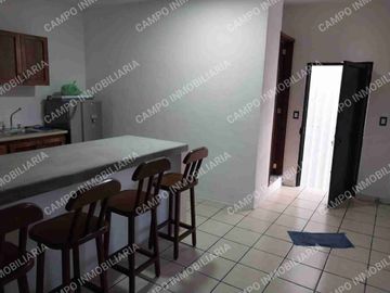 RENTA DEPTO TIPO LOFT EN COL. DEL EMPLEADO| 1 BAÑO| CON COCINA EQUIPADA Y BARRA DE COMEDOR.