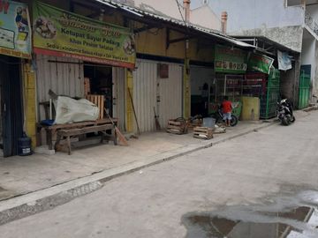 DIJUAL TANAH + BANGUNAN KIOS-KONTRAKAN Di jln KH. Ahmad Dahlan RT 03 RW 03 Kel. Petir, Kec. Cipondoh Tangerang