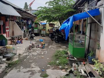 DIJUAL TANAH + BANGUNAN KIOS-KONTRAKAN Di jln KH. Ahmad Dahlan RT 03 RW 03 Kel. Petir, Kec. Cipondoh Tangerang