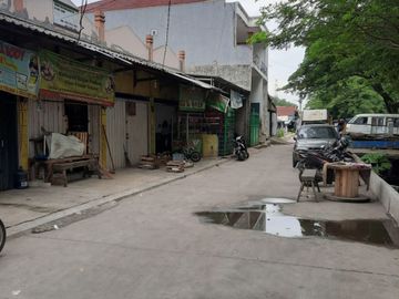 DIJUAL TANAH + BANGUNAN KIOS-KONTRAKAN Di jln KH. Ahmad Dahlan RT 03 RW 03 Kel. Petir, Kec. Cipondoh Tangerang