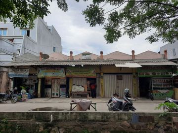 DIJUAL TANAH + BANGUNAN KIOS-KONTRAKAN Di jln KH. Ahmad Dahlan RT 03 RW 03 Kel. Petir, Kec. Cipondoh Tangerang