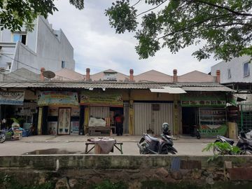 DIJUAL TANAH + BANGUNAN KIOS-KONTRAKAN Di jln KH. Ahmad Dahlan RT 03 RW 03 Kel. Petir, Kec. Cipondoh Tangerang