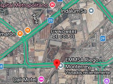 Terreno en RENTA sobre Ave Los Angeles y Churubusco, Monterrey