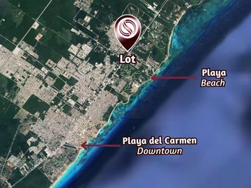 Terreno residencial en Playa Magna, casa club, alberca, áreas recreativas, en venta