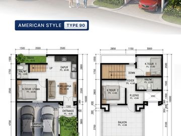 Rumah American Classic Terbaru di TImur Solo Dekat Kampus UNS