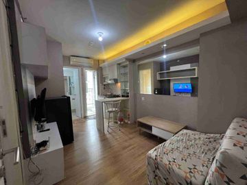 Sewa 2BR Furnished ada Waterheater Tower Geranium Lantai 16 diatas Alfamart Bassura City Apartemen