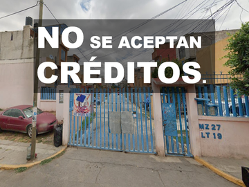 NO CREDITOS, CASA EN VENTA CONJ URBANO HEROES	IXTAPALUCA, ESTADO DE MEXICO