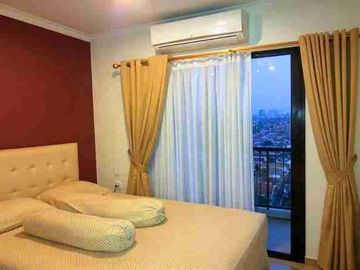 DIJUAL APARTEMEN CERVINO STUDIO LANTAI 17 FULLY FURNISHED JL. ABDULLAH SYAFEI TEBET JAKSEL