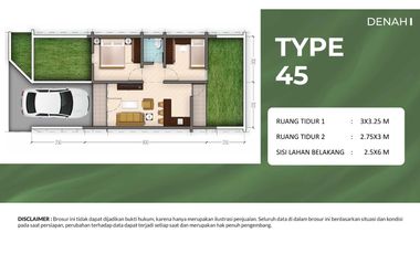 Cluster Vivaldi at Graha Nusa Tipe 45/96