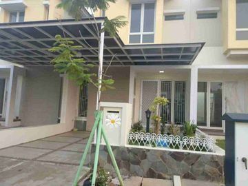rumah baru siap pakai dalam cluster harapan indah bekasi